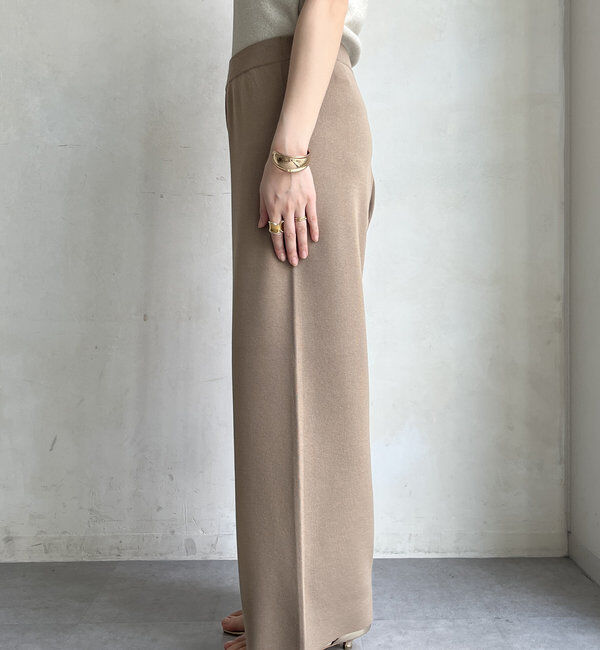  「【WEB限定】ロングニットベスト＋ニットパンツセット」|スーツ|