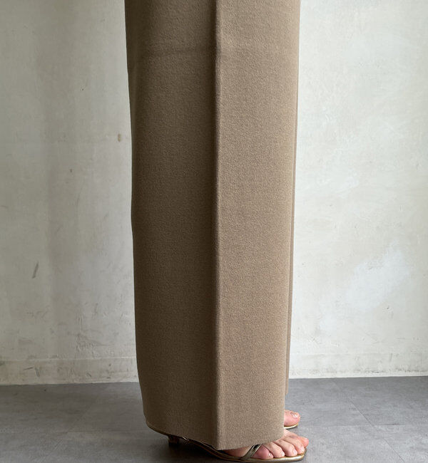  「【WEB限定】ロングニットベスト＋ニットパンツセット」|スーツ|