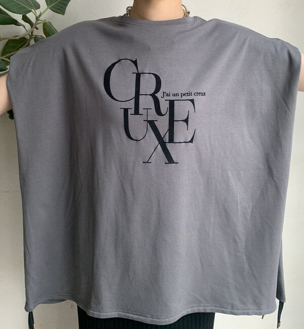  「【WEB限定】ドロストミックスロゴTEE」|Tシャツ・カットソー|