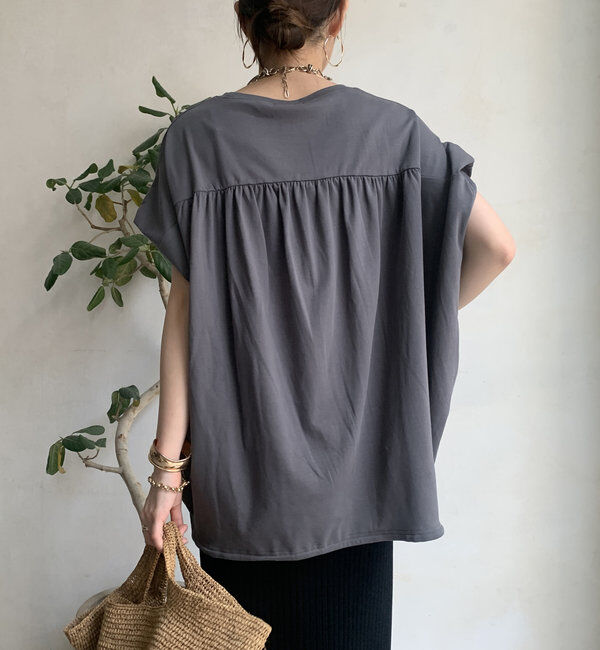  「【WEB限定】ドロストミックスロゴTEE」|Tシャツ・カットソー|