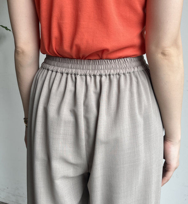  「【WEB限定】 ボリュームタックパンツ」|チノ|