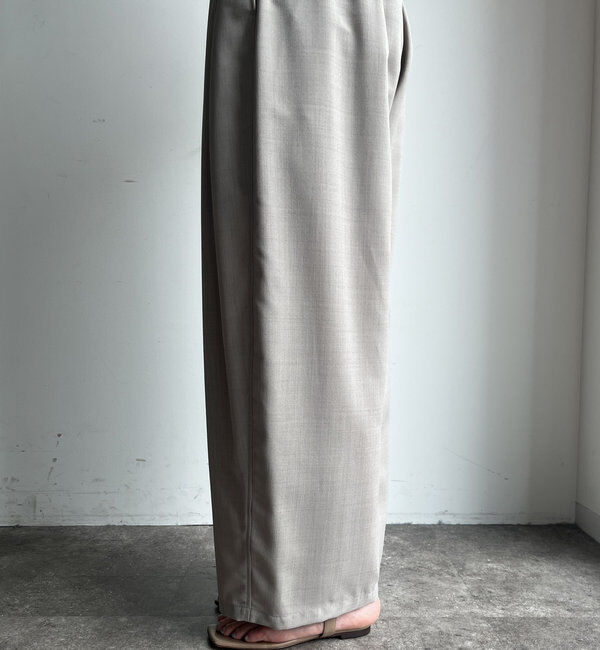  「【WEB限定】 ボリュームタックパンツ」|チノ|