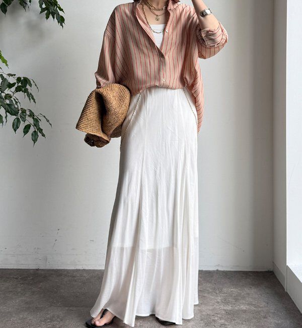  「2WAYシアーストライプシャツ」|シャツ・ブラウス|