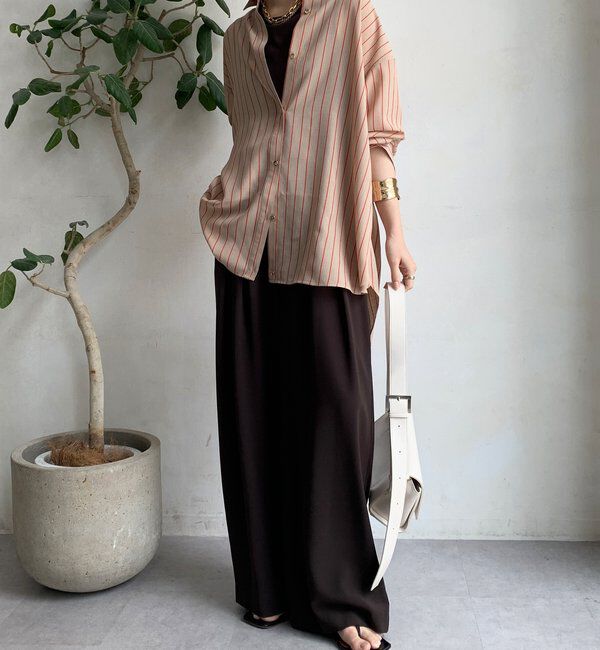  「2WAYシアーストライプシャツ」|シャツ・ブラウス|