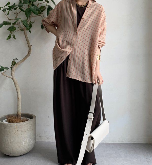  「2WAYシアーストライプシャツ」|シャツ・ブラウス|