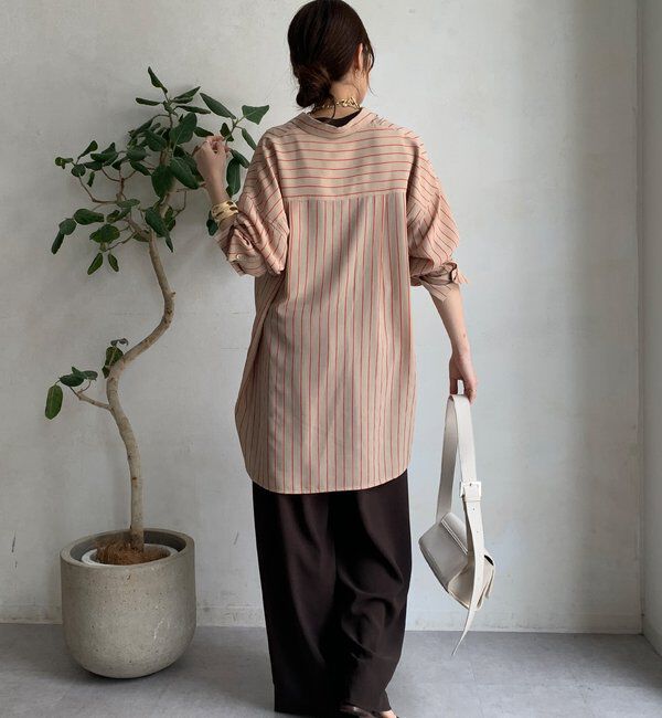  「2WAYシアーストライプシャツ」|シャツ・ブラウス|