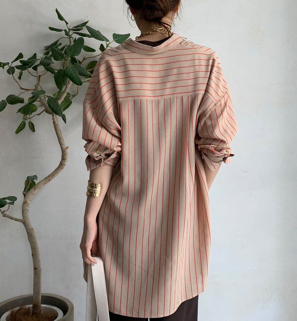  「2WAYシアーストライプシャツ」|シャツ・ブラウス|