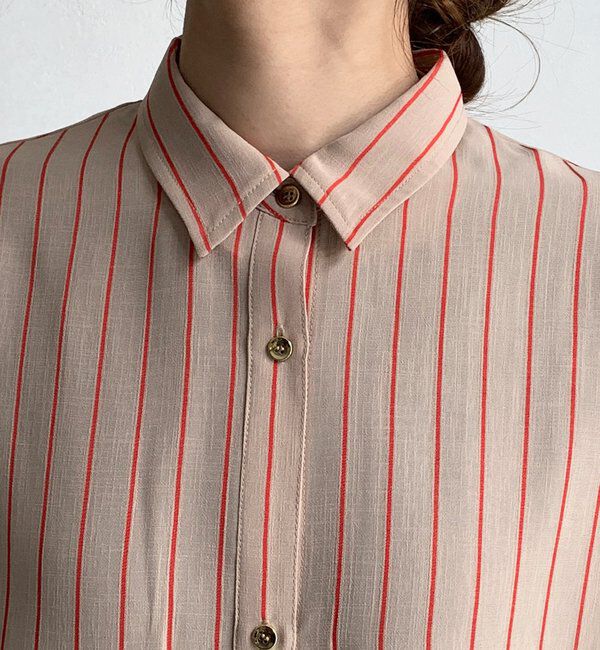  「2WAYシアーストライプシャツ」|シャツ・ブラウス|
