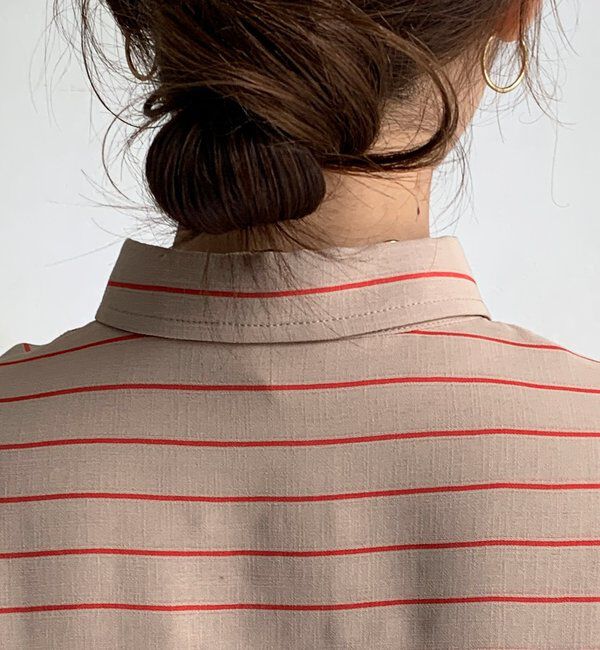  「2WAYシアーストライプシャツ」|シャツ・ブラウス|