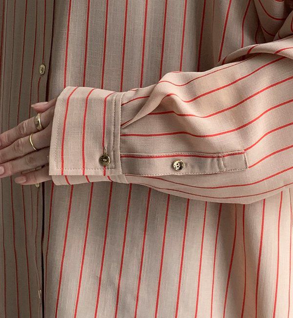  「2WAYシアーストライプシャツ」|シャツ・ブラウス|