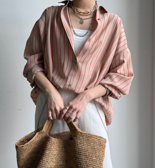  「2WAYシアーストライプシャツ」|シャツ・ブラウス|