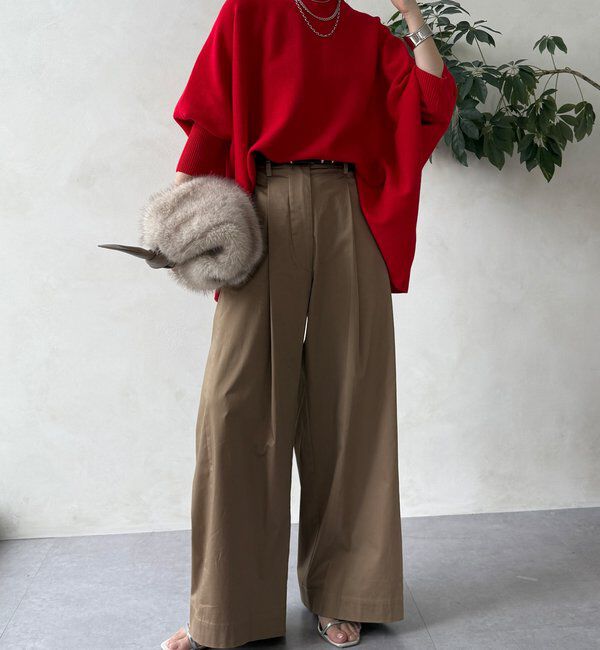  「【WEB限定】ポンチョニット」|ニット・セーター|