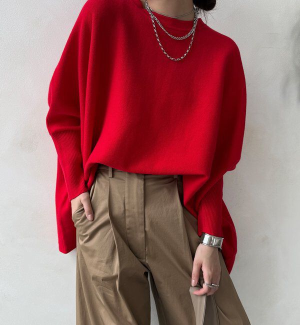  「【WEB限定】ポンチョニット」|ニット・セーター|