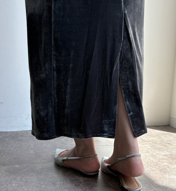  「【WEB限定】ベロアドレス」|ドレス|