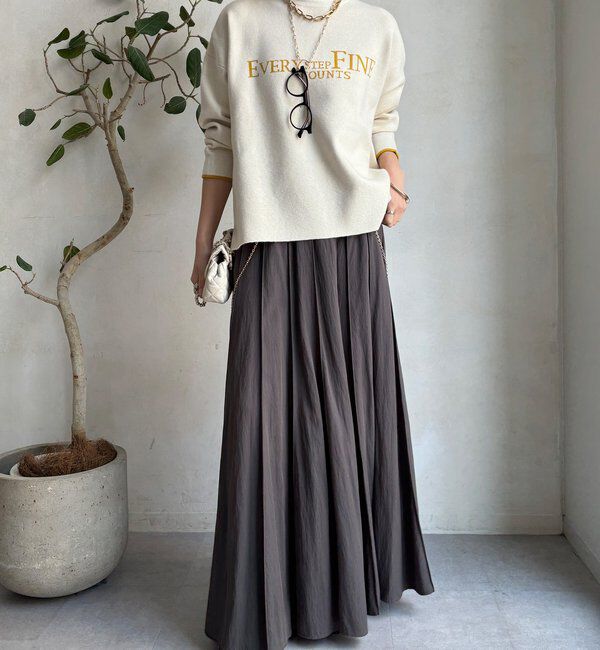  「【WEB限定】ダブルジャガードロゴニット」|ニット・セーター|