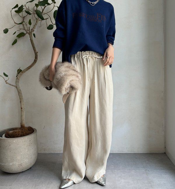  「【WEB限定】ダブルジャガードロゴニット」|ニット・セーター|