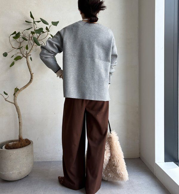  「【WEB限定】ダブルジャガードロゴニット」|ニット・セーター|