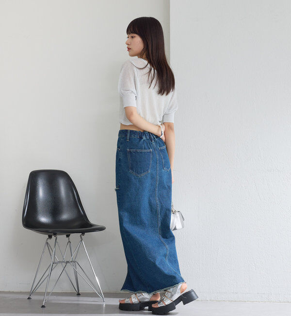  「*【新色追加/4色展開】ラメシアーニットプルオーバー」|カーディガン|