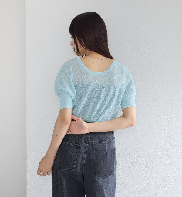  「*【新色追加/4色展開】ラメシアーニットプルオーバー」|カーディガン|