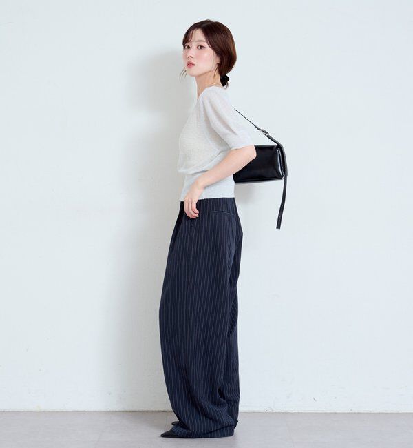  「*【新色追加/4色展開】ラメシアーニットプルオーバー」|カーディガン|