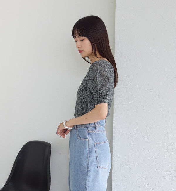  「*【新色追加/4色展開】ラメシアーニットプルオーバー」|カーディガン|