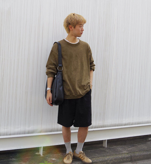  「【WHIMSIC】アシッドウォッシュドカットソープルオーバー」|Tシャツ・カットソー|