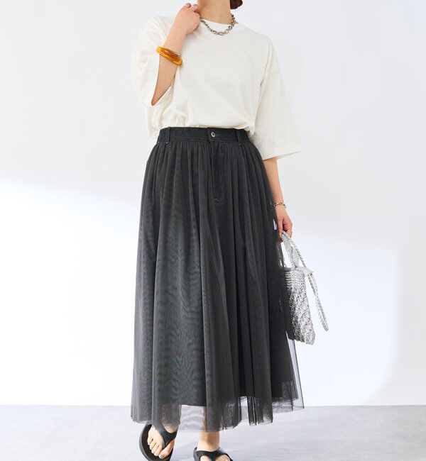  「《長めの着丈でアレンジ楽しめる♪》オーバーバックプリントTEE」|Tシャツ・カットソー|