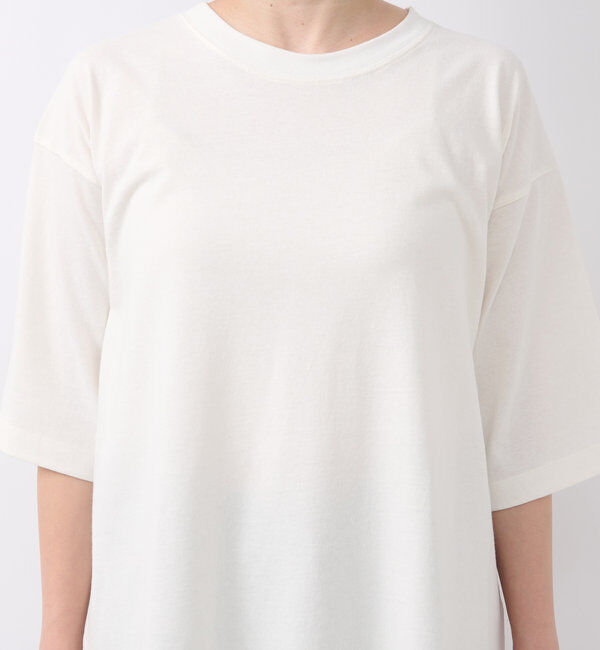  「《長めの着丈でアレンジ楽しめる♪》オーバーバックプリントTEE」|Tシャツ・カットソー|