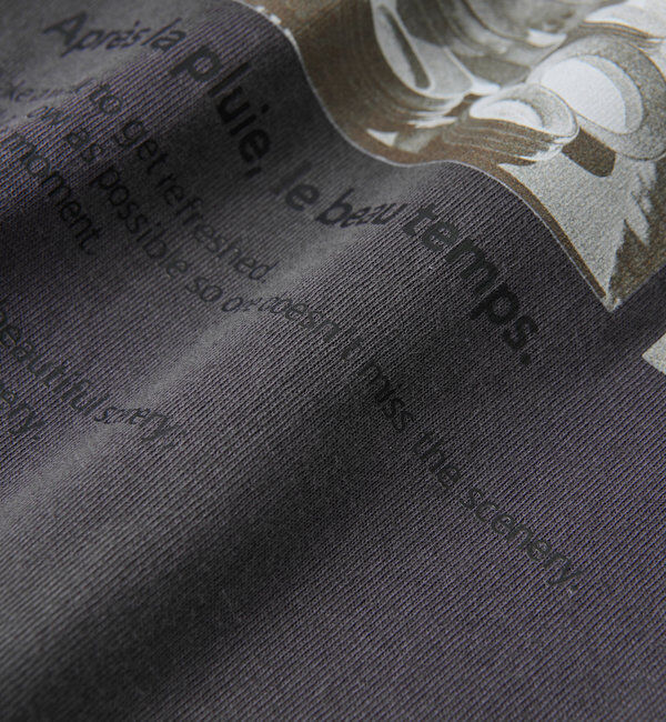  「《長めの着丈でアレンジ楽しめる♪》オーバーバックプリントTEE」|Tシャツ・カットソー|