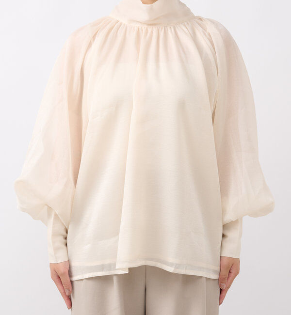  「シアーボウタイ2WAYブラウス」|シャツ・ブラウス|