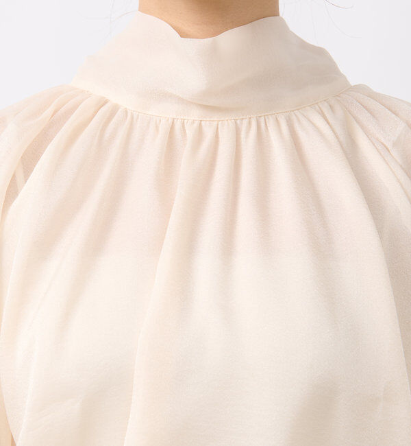  「シアーボウタイ2WAYブラウス」|シャツ・ブラウス|