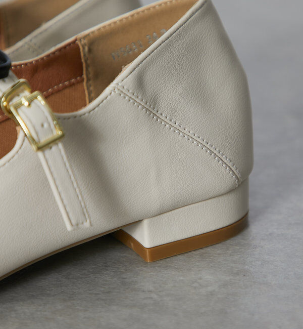  「【EVOL(イーボル)】リボンパンプス」|その他|