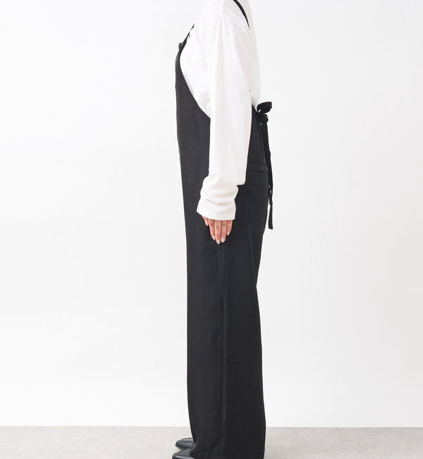  「《スタイルアップ効果◎》フロントジップサロペット」|その他|