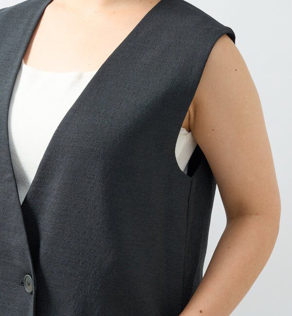  「《着回し抜群◎こなれきちんと感》メランジスラブワンピース」|その他|