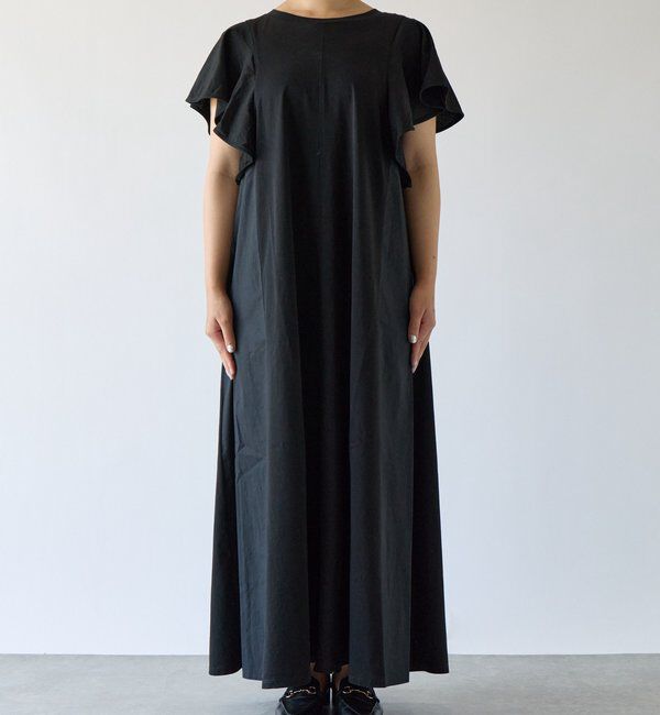  「《綿100％・着るだけで様になる》コットンシルケット天竺フレアワンピース」|その他|