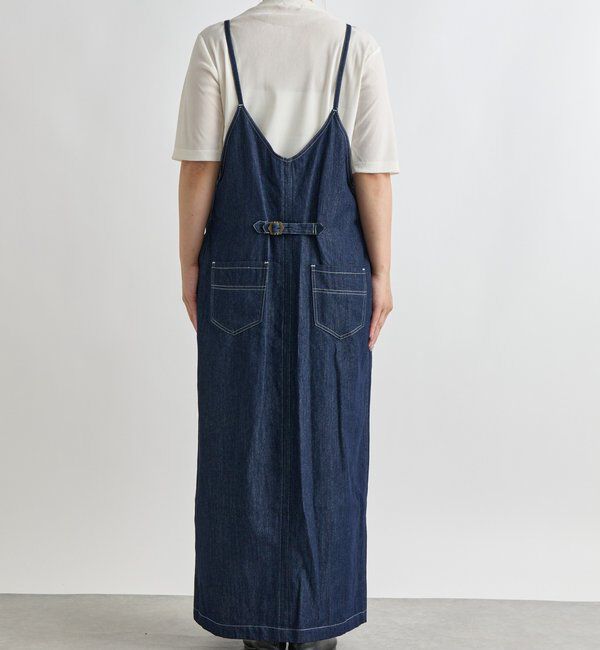  「《1枚で主役級◎》Iラインデニムキャミワンピース」|その他|