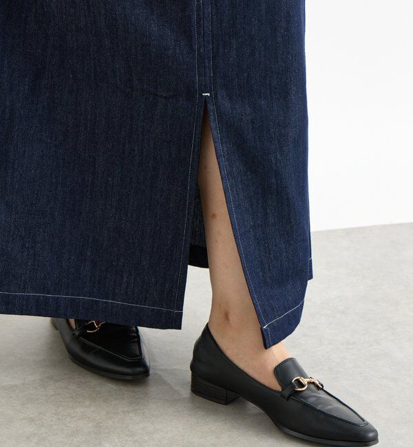  「《1枚で主役級◎》Iラインデニムキャミワンピース」|その他|