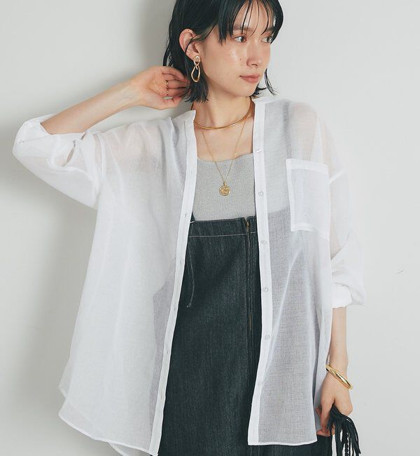  「《1枚で主役級◎》Iラインデニムキャミワンピース」|その他|