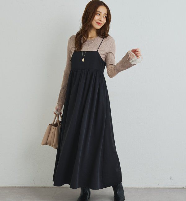  「《デイリーに活躍》ボリュームキャミワンピース」|その他|