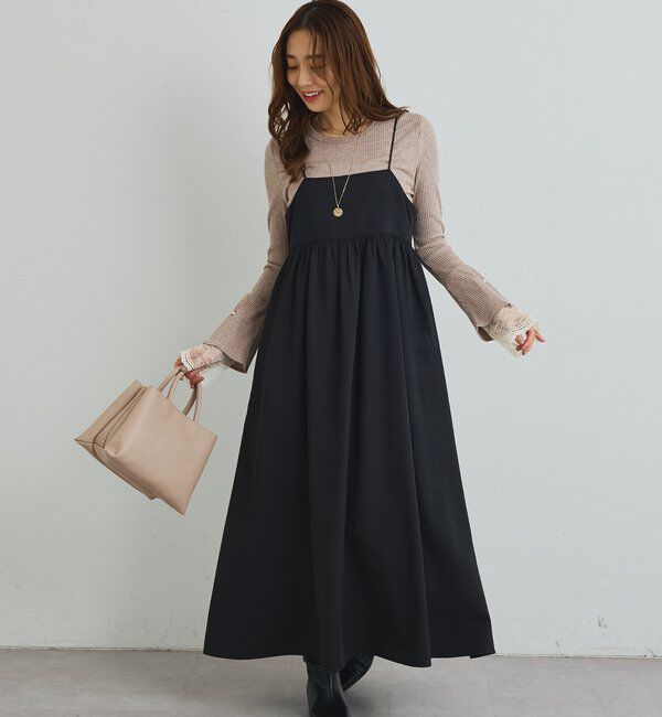  「《デイリーに活躍》ボリュームキャミワンピース」|その他|