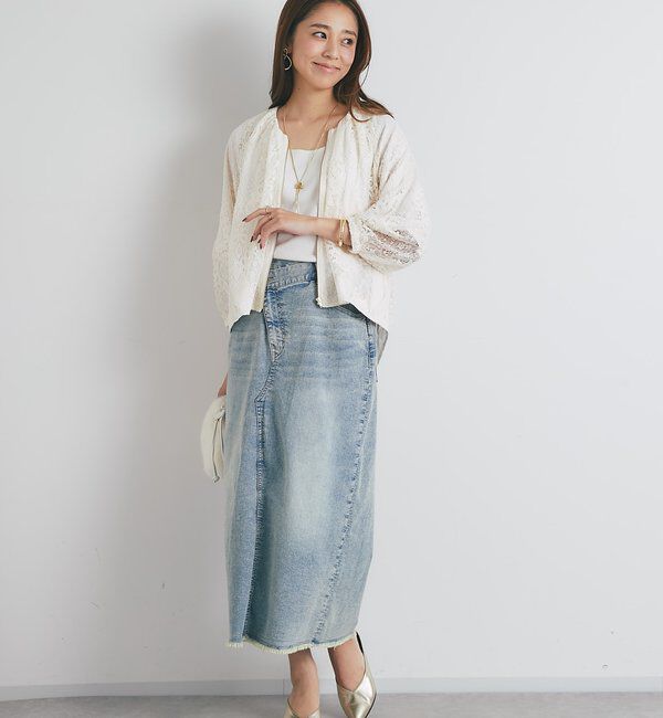  「《大人な抜け感》レースブルゾン」|その他|