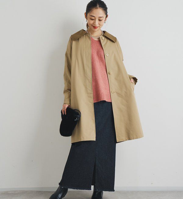  「《大人カジュアルに◎》裾フリンジデニムスカート」|スカート|