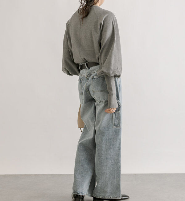  「【MONN.:. (モン)】ペインターデニム」|デニム|