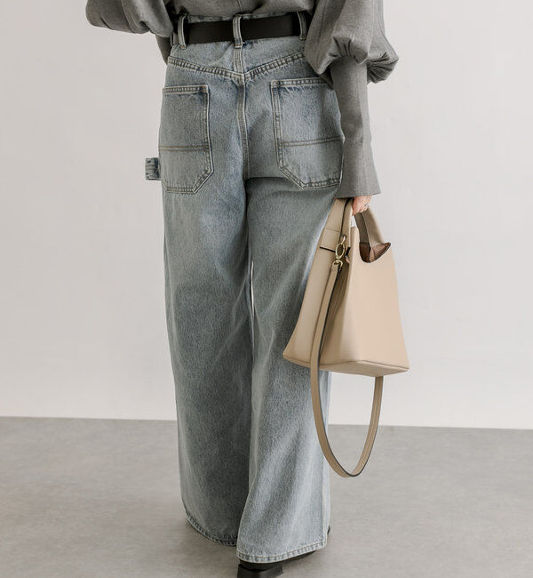  「【MONN.:. (モン)】ペインターデニム」|デニム|