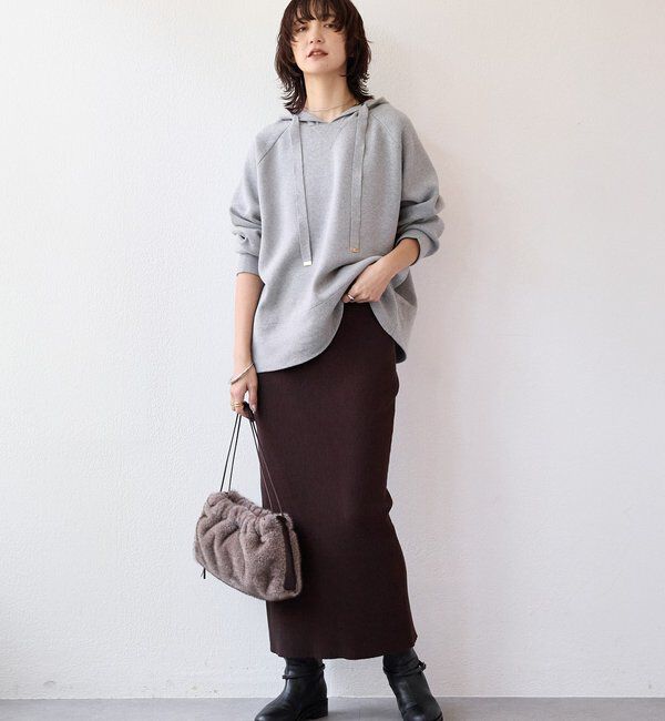  「予約【新色追加/マイナス3kg/レビュー高評価☆】リブタイトスカート」|スカート|