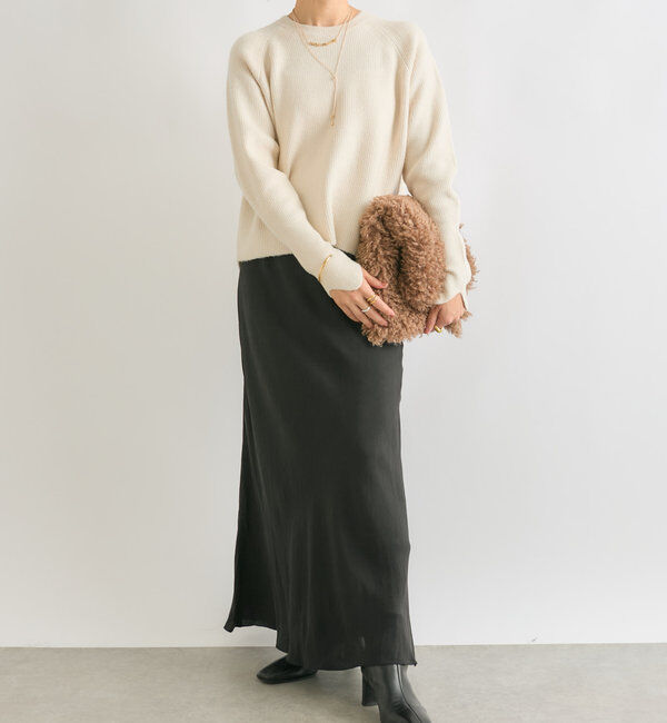  「【インフルエンサーコラボカラー登場！】アームウォーマーニット」|ニット・セーター|