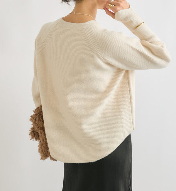  「【インフルエンサーコラボカラー登場！】アームウォーマーニット」|ニット・セーター|