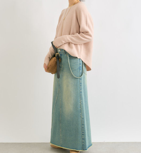  「【インフルエンサーコラボカラー登場！】アームウォーマーニット」|ニット・セーター|