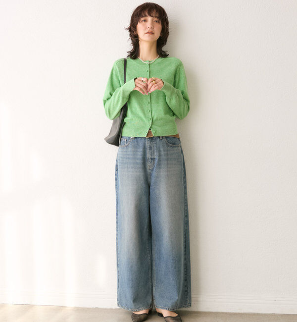  「【新色追加】【MONN.:. (モン)】スクエアバックルスエードベルト」|ベルト|