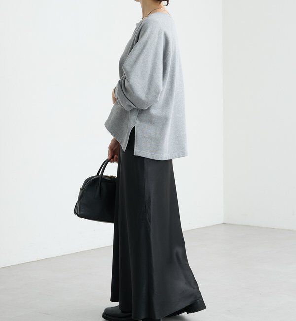  「【新色追加/抜け感◎】ハーフZIPスウェット」|Tシャツ・カットソー|